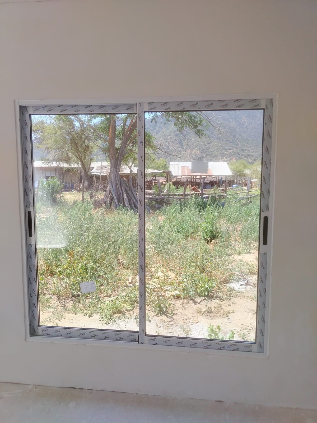Ventana Corredera Blanca Doble Vidriado - Termoaluminios